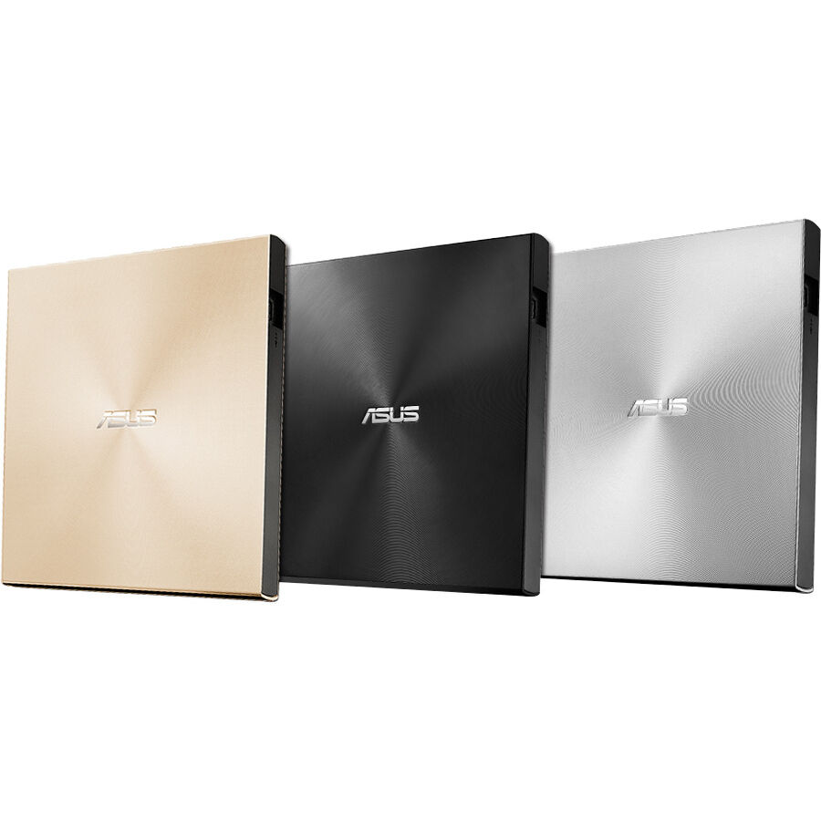 Asus ZenDrive SDRW-08U9M-U DVD-Writer - External - Black - DVD-RAM/±R/± ...