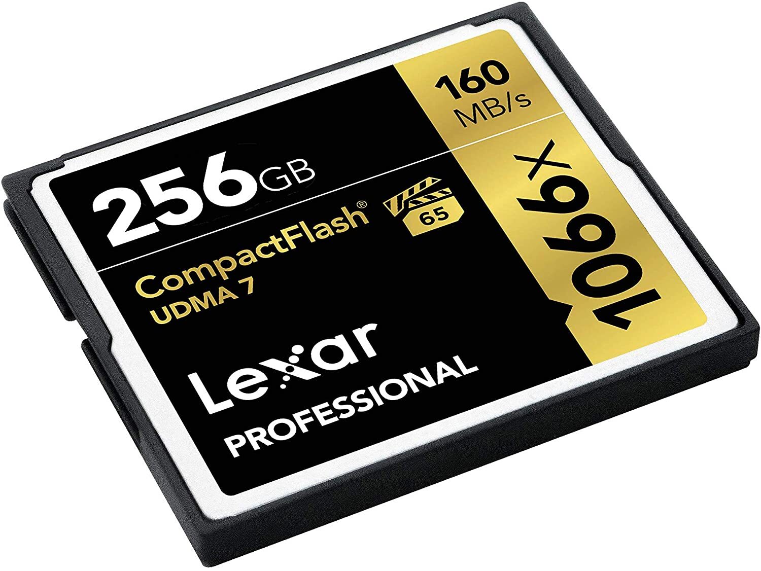 Lexar Véritable  Lexar 256GB Professional 1066x Compact Flash Memory Card 160 MB/s 