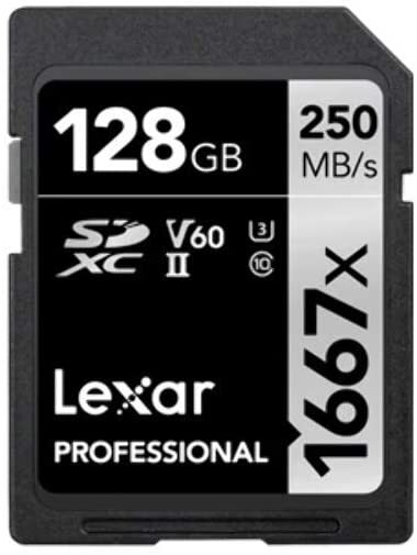 Lexar Lexar Microsdxc Carte 256GB Livre 1066x UHS-I U3 Silver 