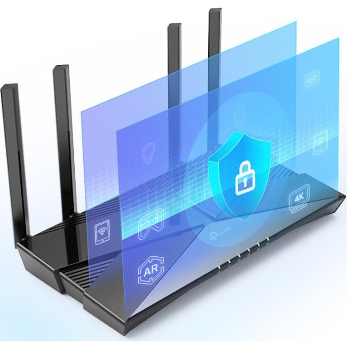 TP-Link Archer Wi-Fi 6 IEEE 802.11ax Ethernet Wireless Router - 2.40 ...