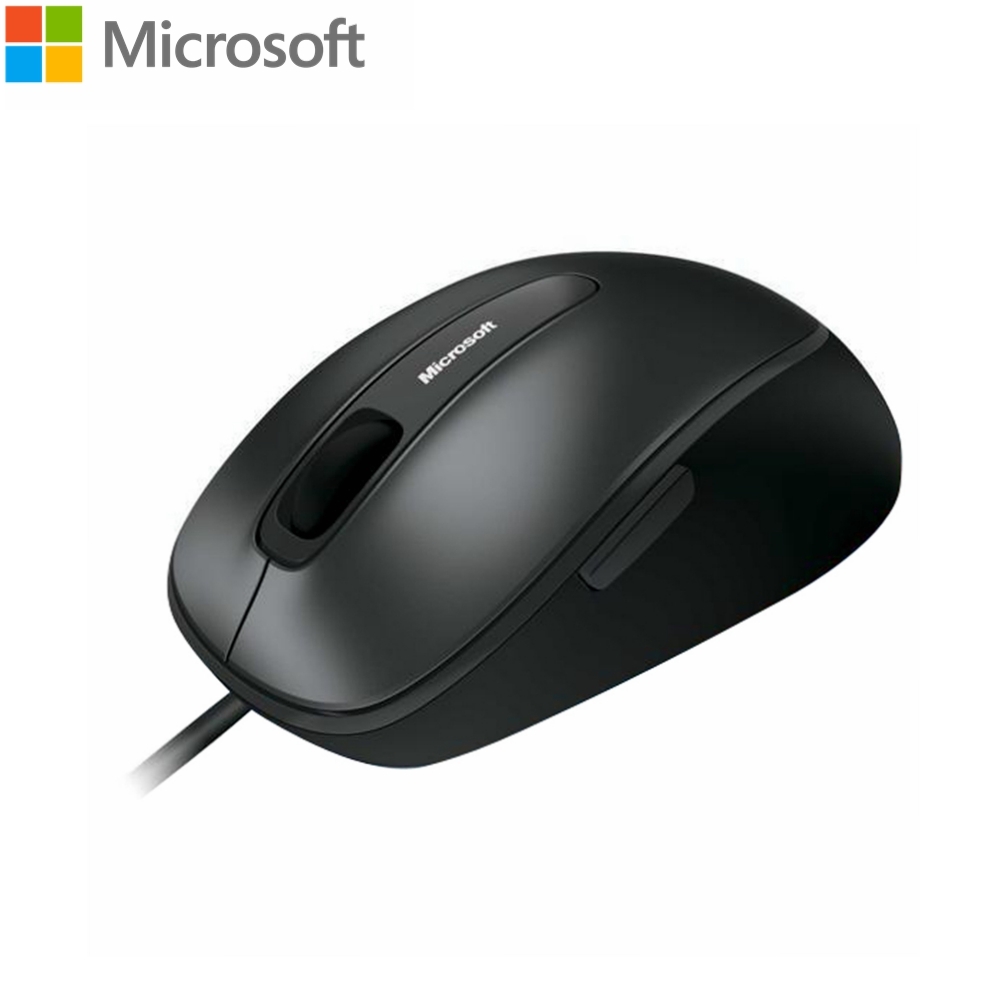 Wired Mouse Microsoft 4500 Basic Comfort Optical Mobile USB Mice 4FD-00027