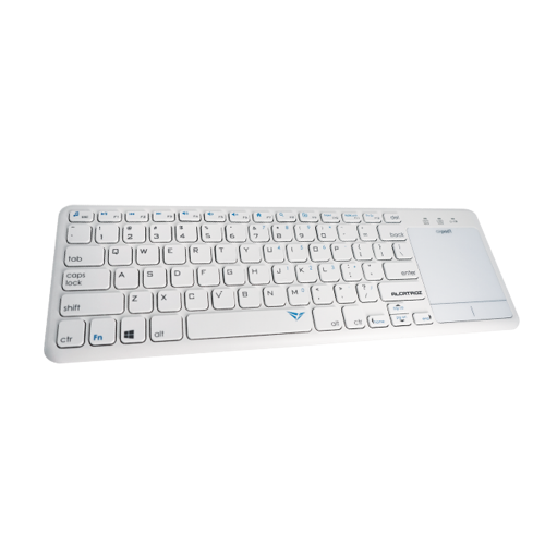 Wireless Keyboard with Touchpad for Smart TV/Tablet Alcatroz Airpad 1 White