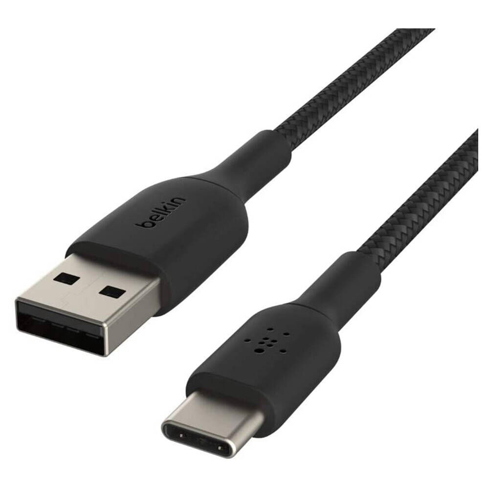 Belkin USBC Cable Braided USB to USBC Cable for Samsung Google 3M Black