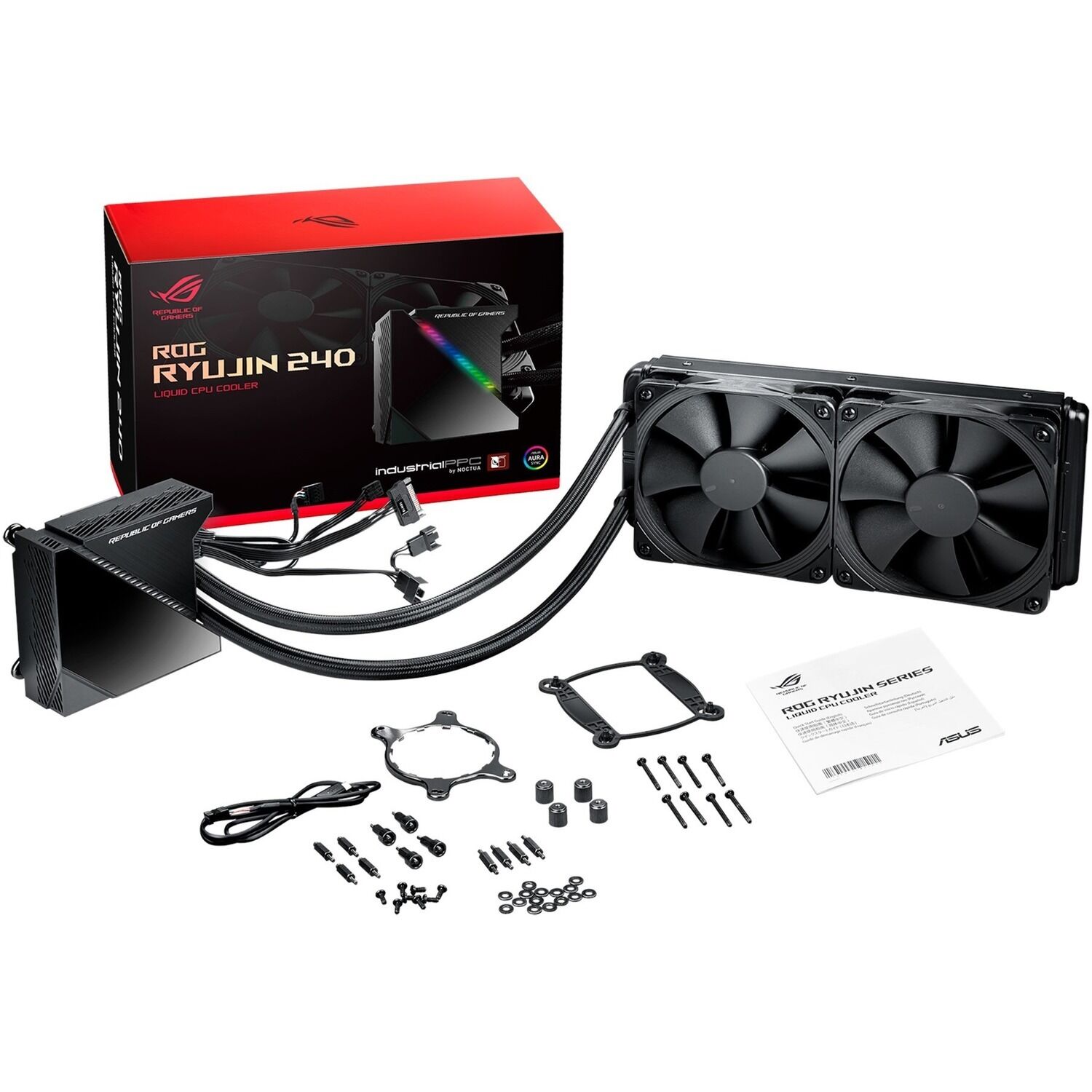Asus Radiator Asus ROG Ryujin 240 Cooling Fan/Radiator/Water Block - Processor - 120 ...