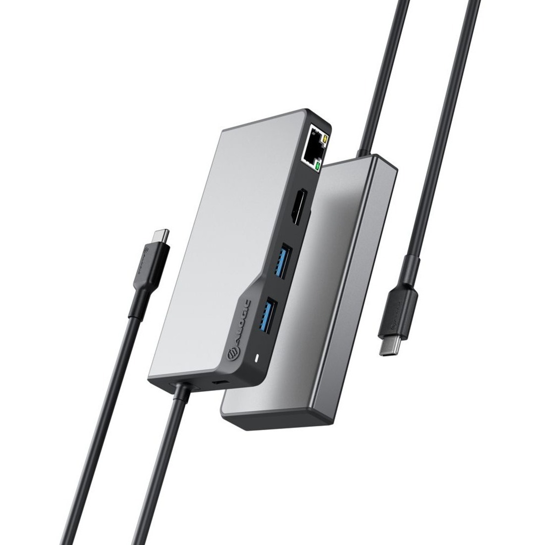 Alpha Usb Type Alogic Fusion ALPHA USB Type C Docking Station - Space Gray - 4K - 3840 ...