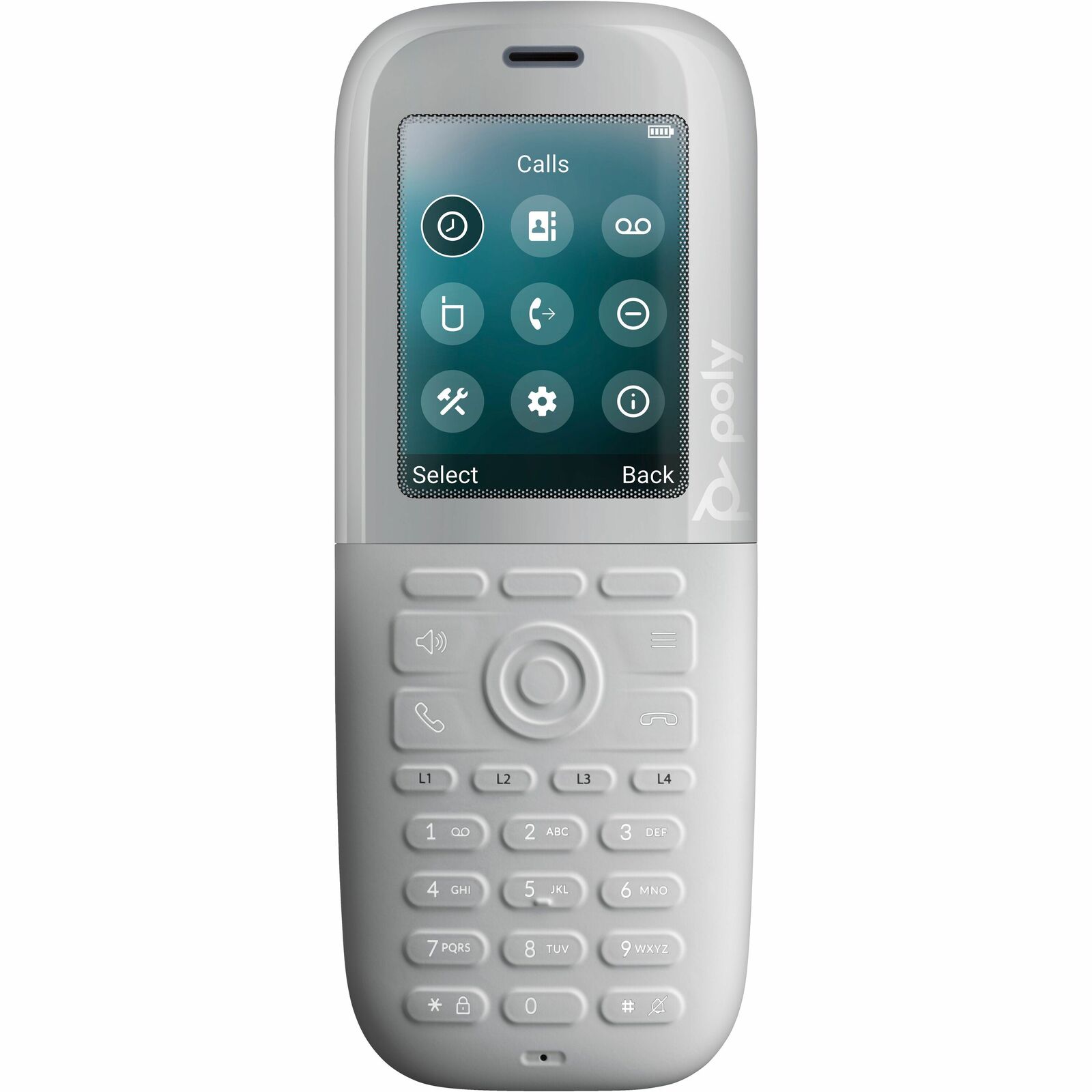 Poly Rove 30 DECT Phone Handset - Cordless - DECT - 6.1 Cm 2.4" Scre Size Audio Headset Port 18 Hour Battery Talk Time Black