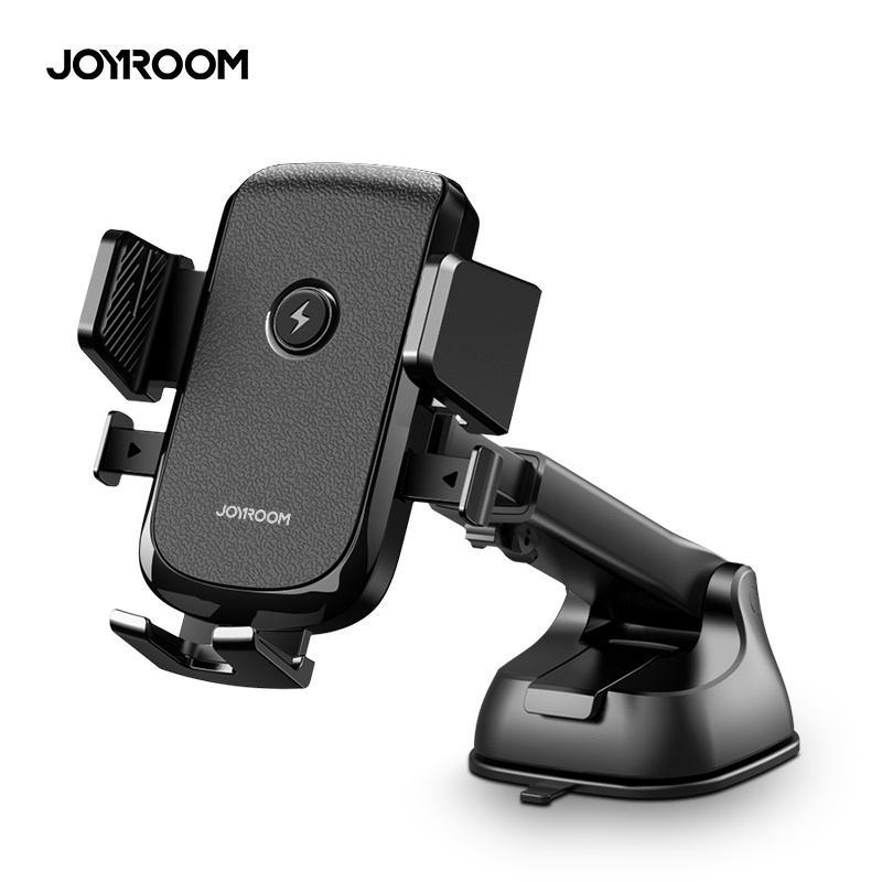 Car Phone Holder Joyroom Wireless Charger 15W mechanical locking off load anti shake