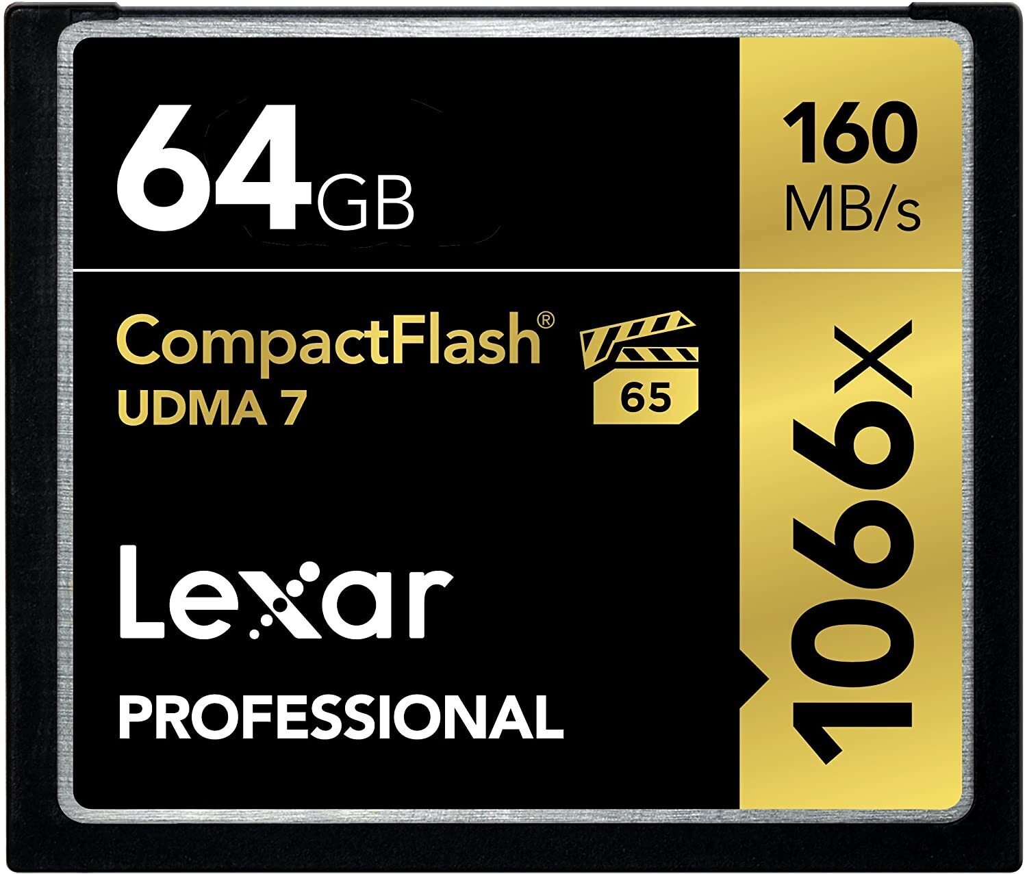 Lexar CF Card 64GB Compact Flash Professional 1066x Camera ...