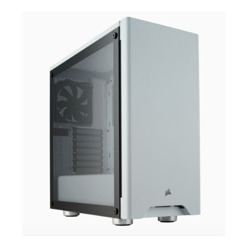 Corsair Carbide 275R White,Tempered Glass, Clean and Mminimalist Design, Up to six 120mm Fans. ATX Mid-Tower Case.