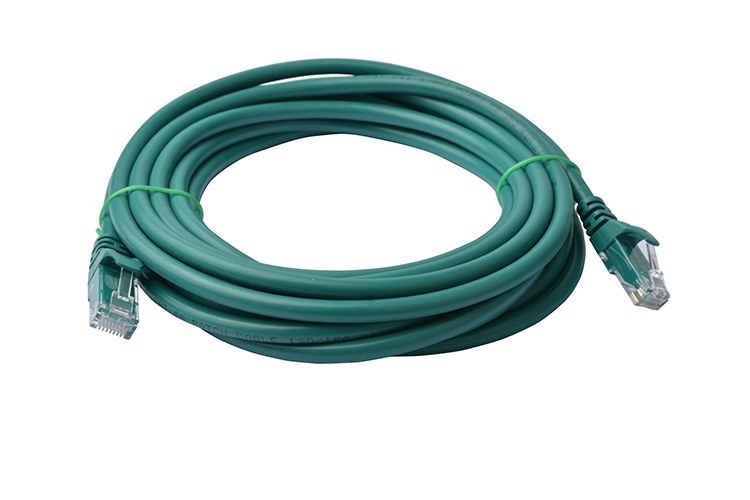 8Ware Cat 6a UTP Ethernet Cable, Snagless  - 7m Green LS