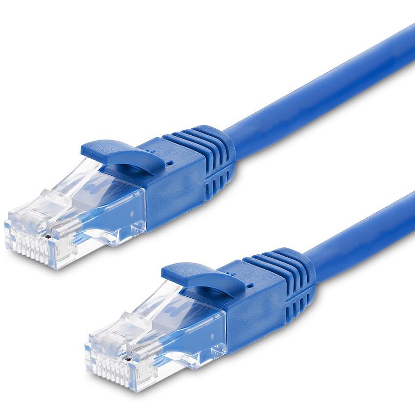 Astrotek CAT6 Cable 0.25m / 25cm - Blue Color Premium RJ45 Ethernet Network LAN UTP Patch Cord 26AWG CU Jacket