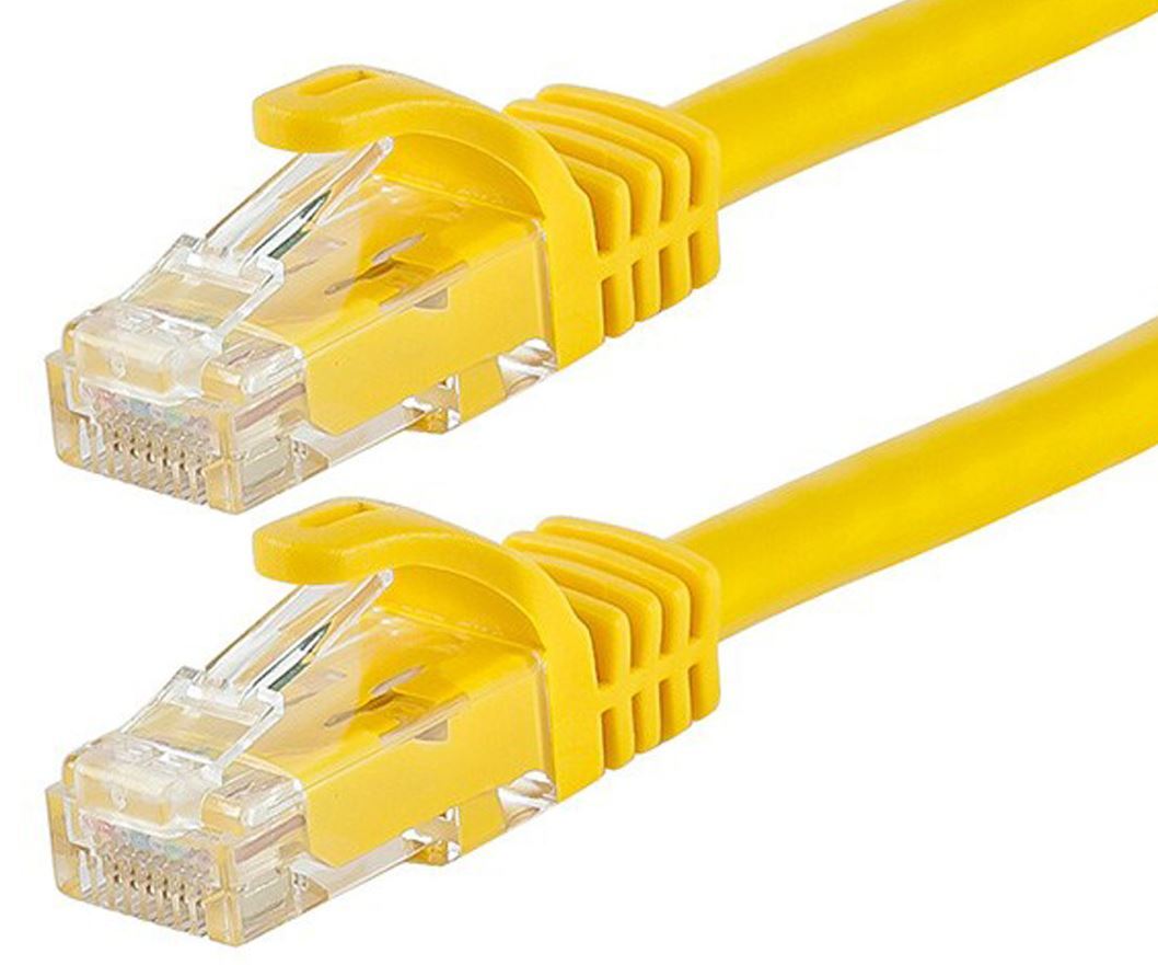 Astrotek CAT6 Cable 0.5m/50cm - Yellow Color Premium RJ45 Ethernet Network LAN UTP Patch Cord 26AWG  CU