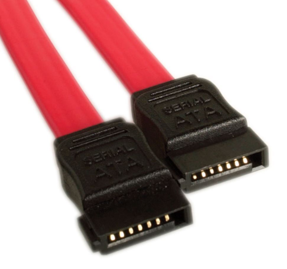 Astrotek Serial ATA SATA 2 Data Cable 50cm 7 pins to 7 pins Straight 26AWG Red ~CB8W-FC-5031 CB8W-FC-5075