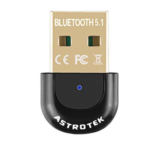 Astrotek Mini USB Bluetooth Receiver Dongle Wireless Adapter V4.0 3Mbps for PC Laptop Keyboard Mouse Mobile Headset
