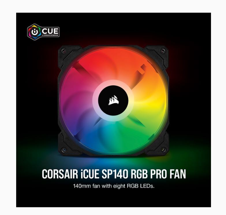 Corsair SP 140mm Fan RGB PRO Single Pack (LS)