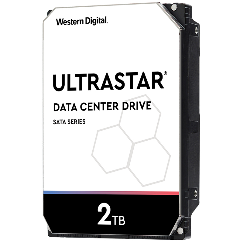Western Digital WD Ultrastar 2TB 3.5' Enterprise HDD SATA 128MB 7200RPM 512N SE DC HA210 24x7 600MB Buffer 2mil hrs MTBF 5yrs wty HUS722T2TALA604