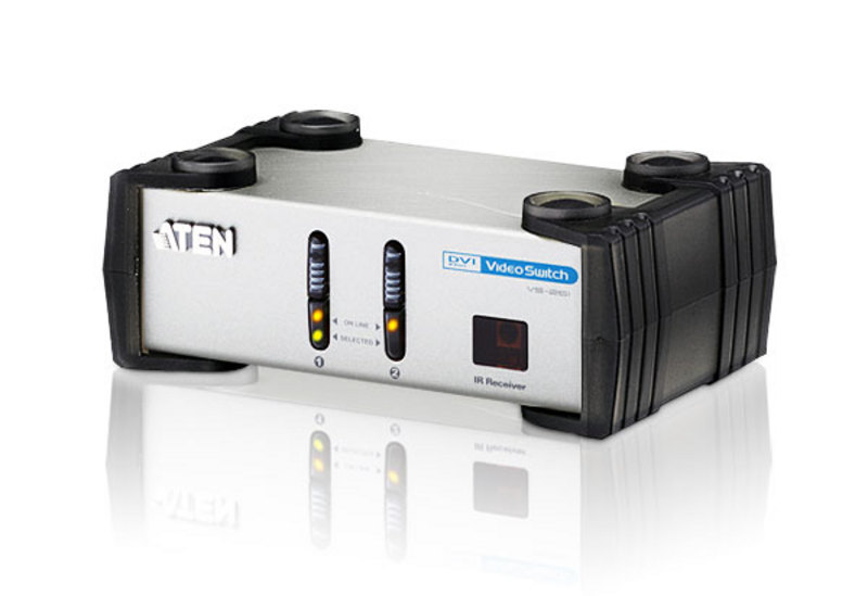 Aten 2 Port DVI Video Switch with RCA