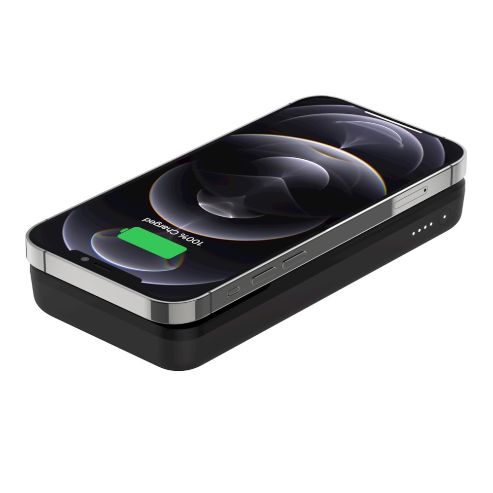 Belkin BOOST???CHARGE Magnetic Portable Wireless Charger 10,000 mAh - Black, MagSafe Compatible, 7.5W Fast Wireless Charging
