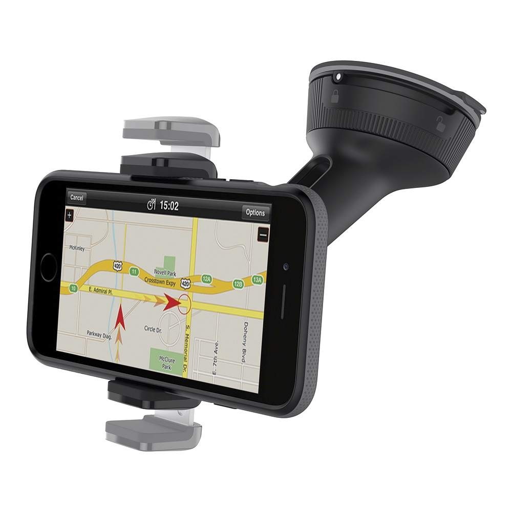 Belkin Car Universal Mount Black - Adjustable Mount, Rotate And Till Capabilities For Multiple Viewing Options, Cable Management