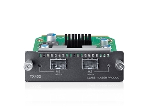 TP-Link TX432 10-Gigabit 2-Port SFP + Module 2x10Gb SFP+ slots Applicable to multiple TP-LINK switch models/SFP+ transceivers/SFP+ cables (LS)
