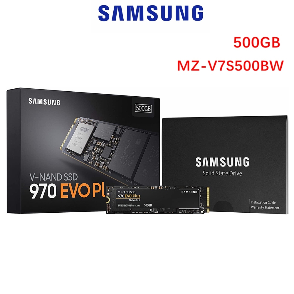 SSD M.2 500GB Samsung 970 EVO Plus Internal Solid State Drive V-NAND for Laptop