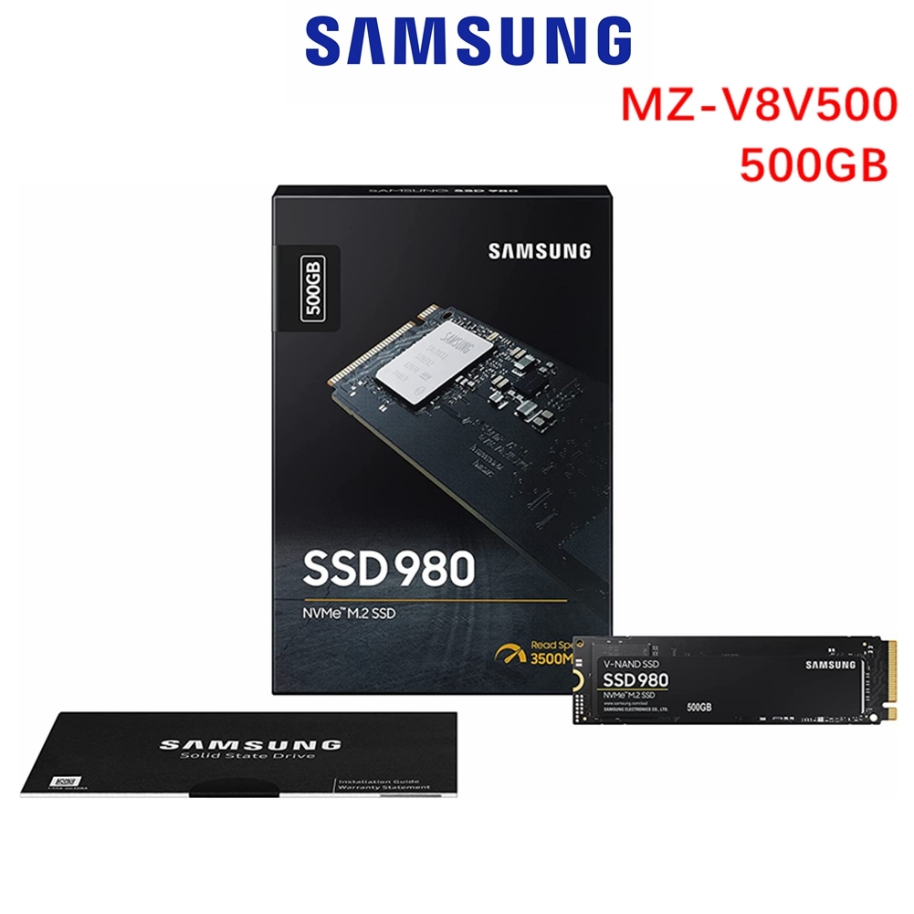 SSD M.2 500GB 980 PCI-E NVMe SSD  Internal Solid State Drive Laptop MZ-V8V500BW