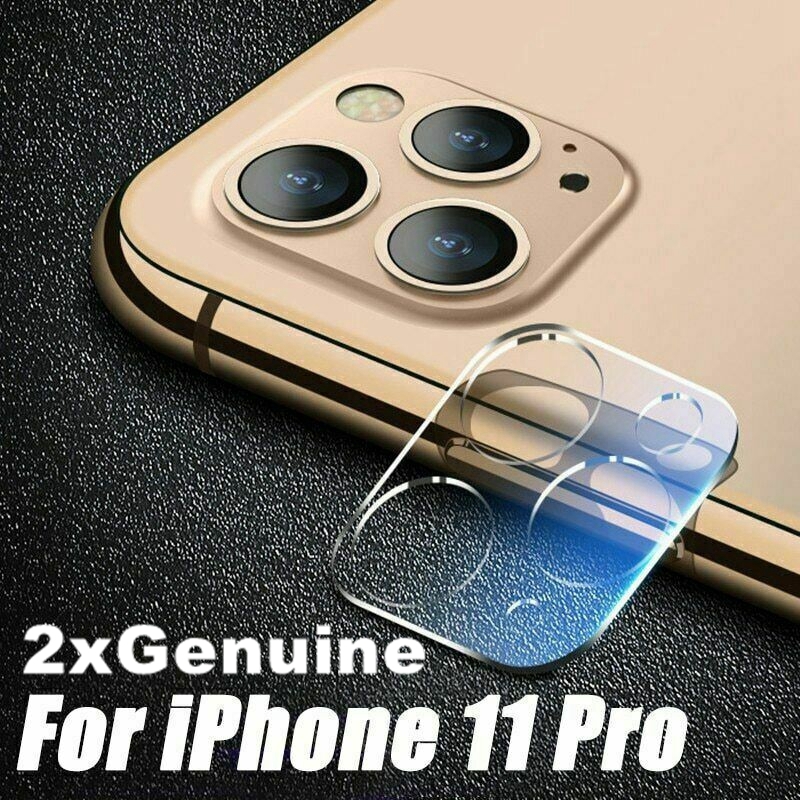 2x Screen Protector Nuglas Tempered Glass For iPhone 11 Pro/11 Pro Max Camera lens