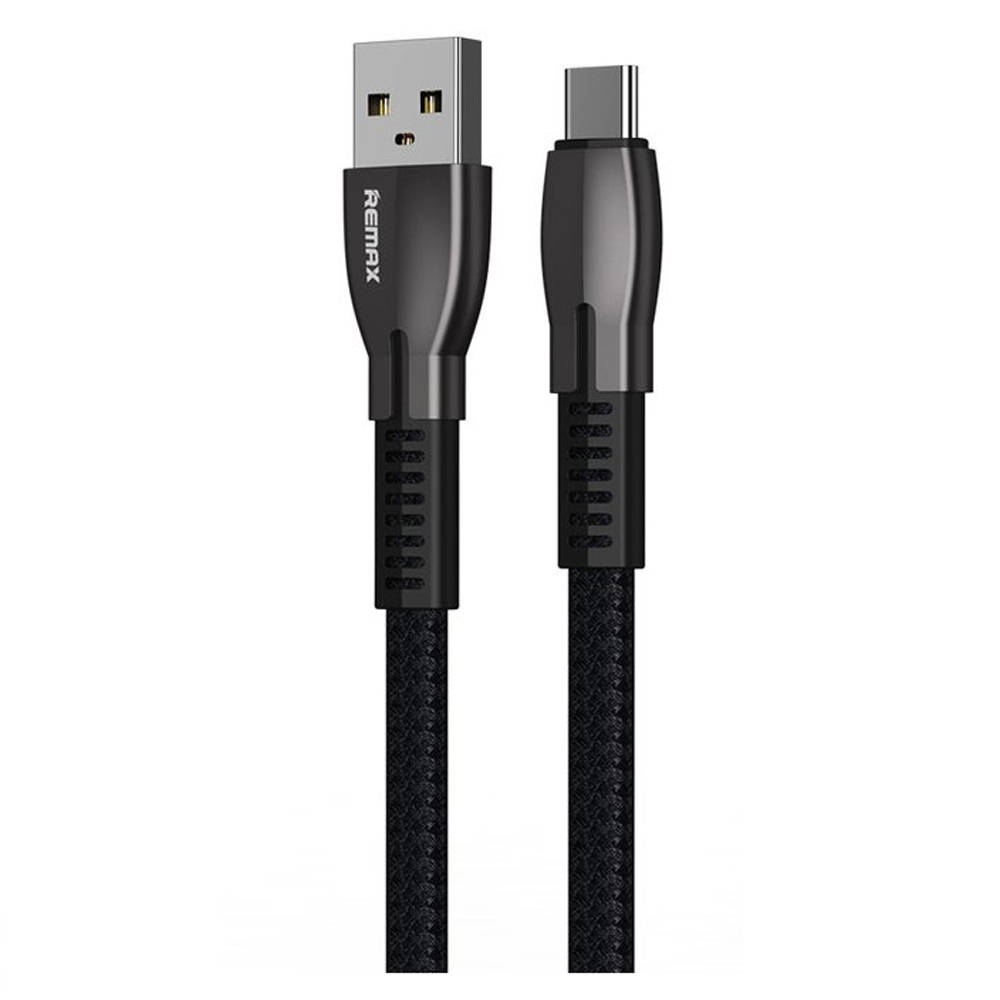 Phone Cable Gonro Series Micro USB 2.4A Rigid Flexible Durable Data Cable Black