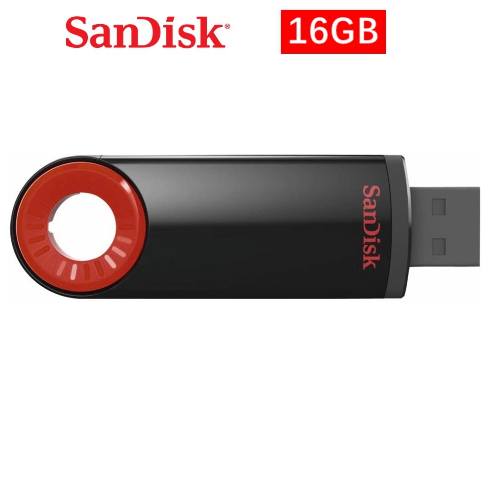 USB Drive SanDisk Cruzer Dial 32GB USB Flash Drive Memory Stick PC MAC SDCZ57-032G