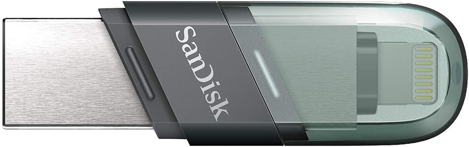 SanDisk iXpand Flash Drive Flip USB 3.1 Lightning USB 32GB For iPhone, iPad and computers