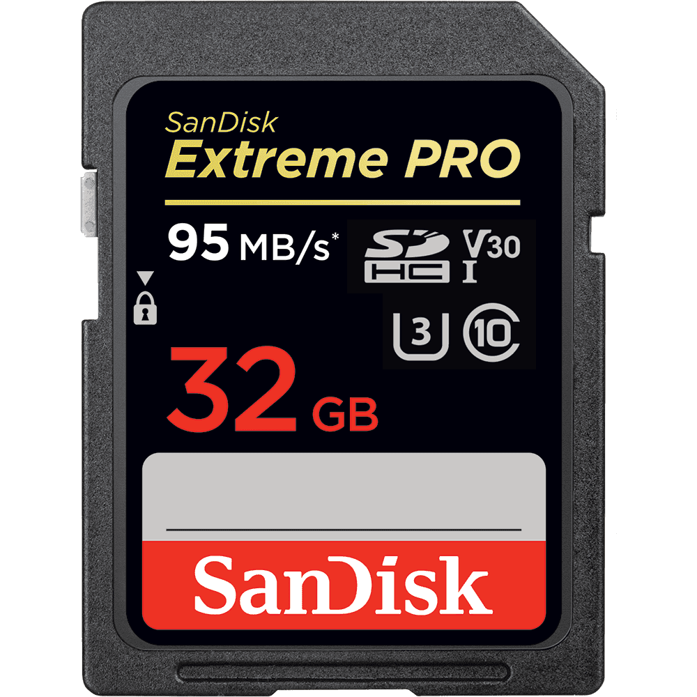 SanDisk Extreme Pro 32GB SD Card SDHC UHS-I 95MB/s Camera DSLR Memory Card SDSDXXG-032G