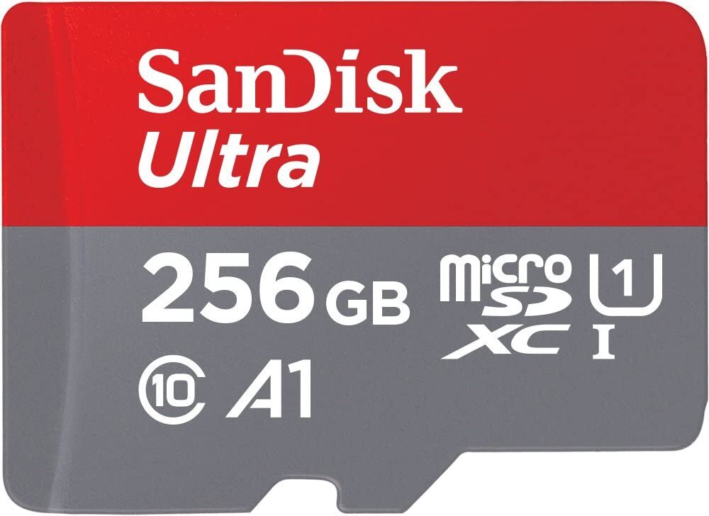 SanDisk Ultra 256GB Micro SD Card SDXC A1 UHS-I 120MB/s Mobile Phone TF Memory Card SDSQUA4-256G