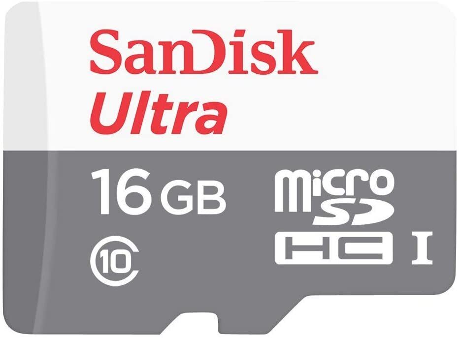 SanDisk Ultra Micro SD Card microSDHC UHS-I Full HD 100MB/s Mobile Phone Tablet TF Memory Card 16GB