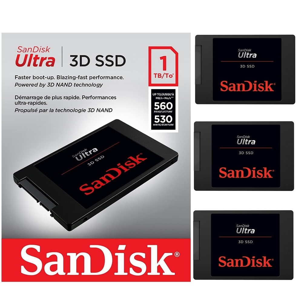 Portable Ssd Sandisk 1tb Ultra 3d Ssd SanDisk Ultra 3D SSD 250GB