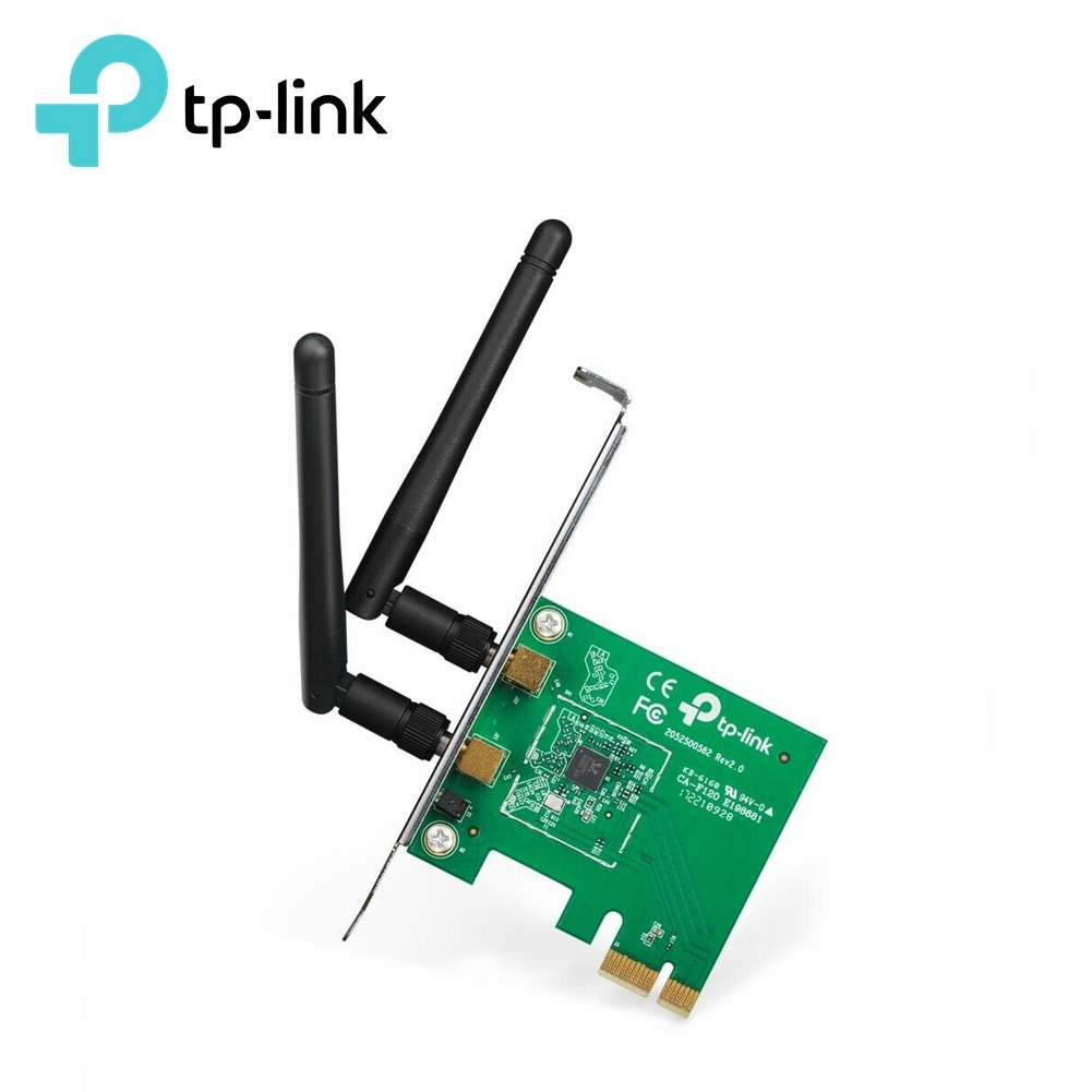 Wireless N WiFi Network Card Adapter TP-LINK TL-WN881ND N300 2.4GHz PCI Express