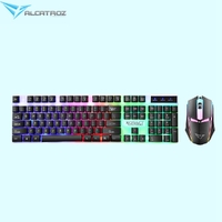 PC Gaming Keyboard Mouse Combo Alcatroz X-Craft XC1000 with FX Effects Backlight
