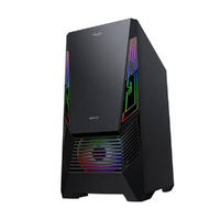 PC Case Armaggeddon Aero III Black Tempered Glass Panel ATX Gaming Case
