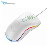 Wired Gaming Mouse Alcatroz ASIC 9 RGB FX Light Effect High Definition White