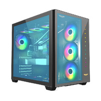 Gaming PC Case Armaggeddon Tessaraxx Core 12 Air Full ATX RGB Front Panel Black