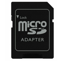 MICRO SD Adapter Universal MicroSD to SD Memory Card Adapter Black