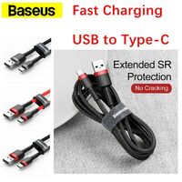 Phone Cable Baseus Cafule Fast Charging Data Transmission USB to Type-C Cable