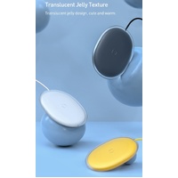 Wireless Charger Baseus Jelly FAST Charger Pad 15W Muti -Color For iPhone13 12 Samsung