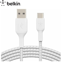 Belkin USB-A to USB-C Cable for Samsung Google Nintendo Switch 2M White