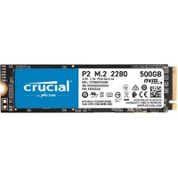 SSD M.2 500GB Crucial P2  NVMe M.2 PCIe 3D NAND SSD CT500P2SSD8 2300 MB/s