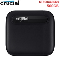Crucial X6 500GB External Portable SSD CT500X6SSD9