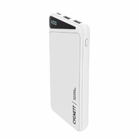 Cygnett ChargeUp Boost 2nd Gen 10K mAh Power Bank White 1x USB-C 2x USB-A CY3480PBCHE For Phone