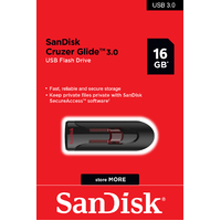 SanDisk USB Cruzer Glide 3.0 16GB Flash Drive Memory Stick CZ600-016G