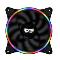 PC CASE FAN DarkFlash D1 LED Rainbow Speed 120mm Ultra Silent 4 Pin Interface