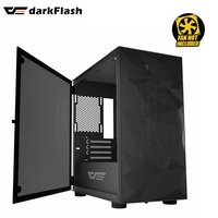 PC CASE DARKFLASH LUXURY DLM21 MESH  Micro ATX Mini ITX Tower MicroATX  BLACK