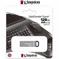 Kingston USB Drive 128GB Data Traveler USB 3.2 Kyson Flash Drive Memory Stick PC